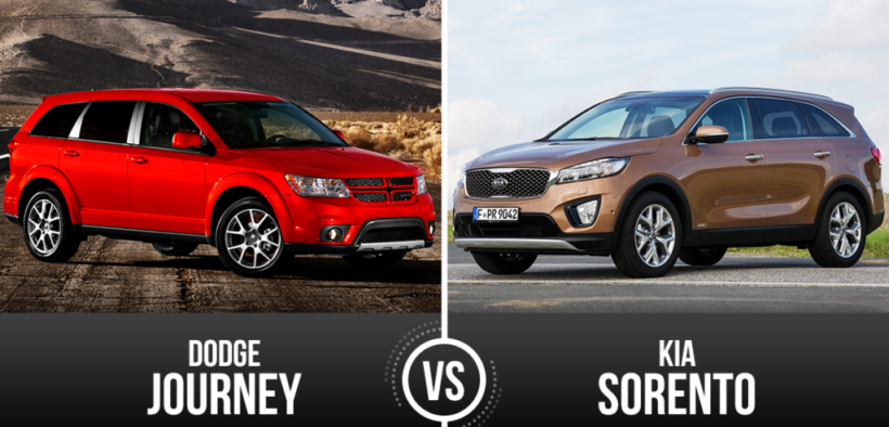 Dodge Journey vs Kia Sorento