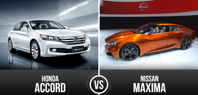 Honda Accord vs Nissan Maxima