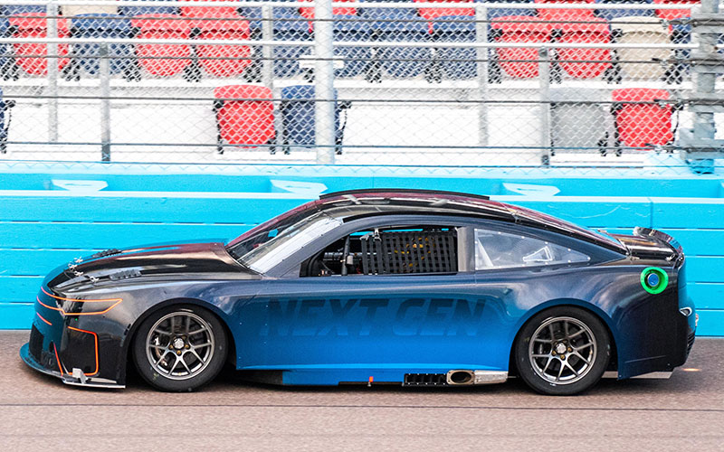 Side exhaust on Next Gen car - nascar.com