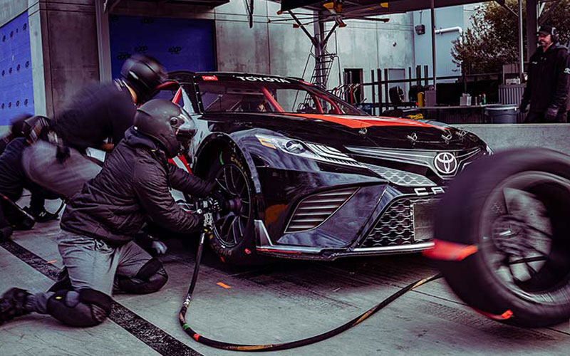 NASCAR pit stop - nascar.com