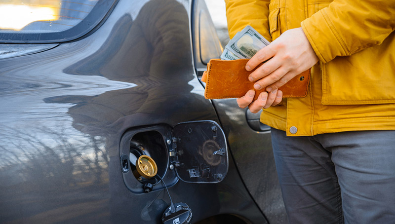 pumping gas and saving money