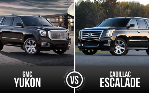 cadillac escalade vs gmc yukon