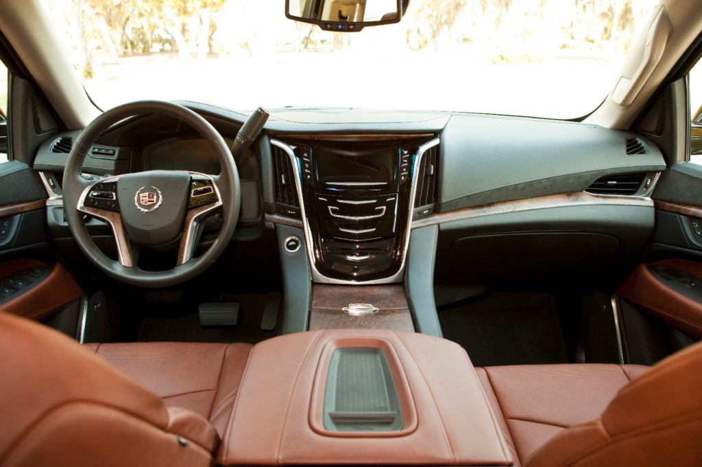 2015 Cadillac Escalade interior
