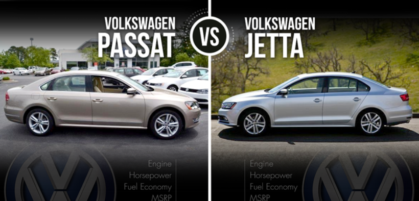 Volkswagen Jetta vs Volkswagen Passat