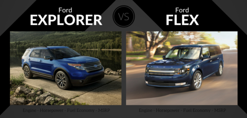 Ford Flex vs Ford Explorer