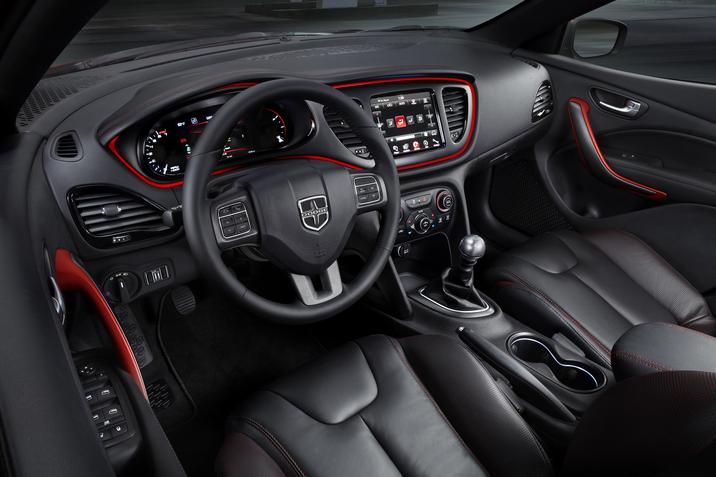 2015 dodge dart interior