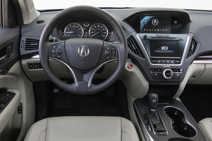 2016 acura mdx interior