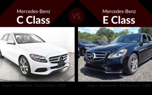 Mercedes-Benz C Class vs E Class