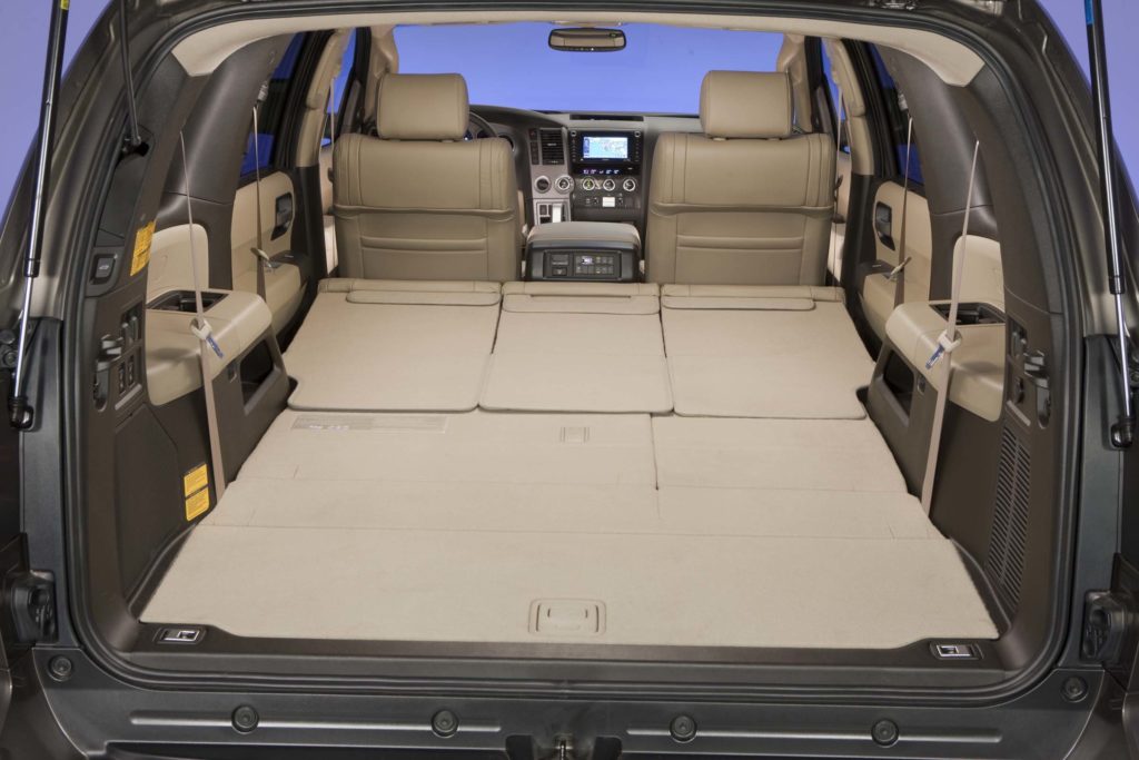 Toyota Sequoia storage