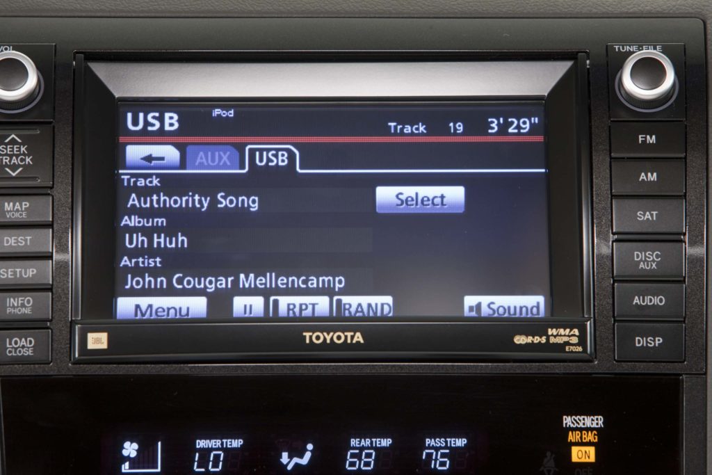 Toyota Sequoia interior