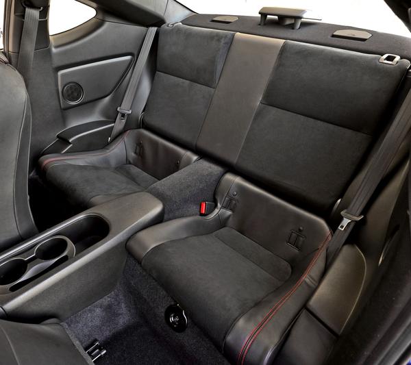 Subaru BRZ back seat