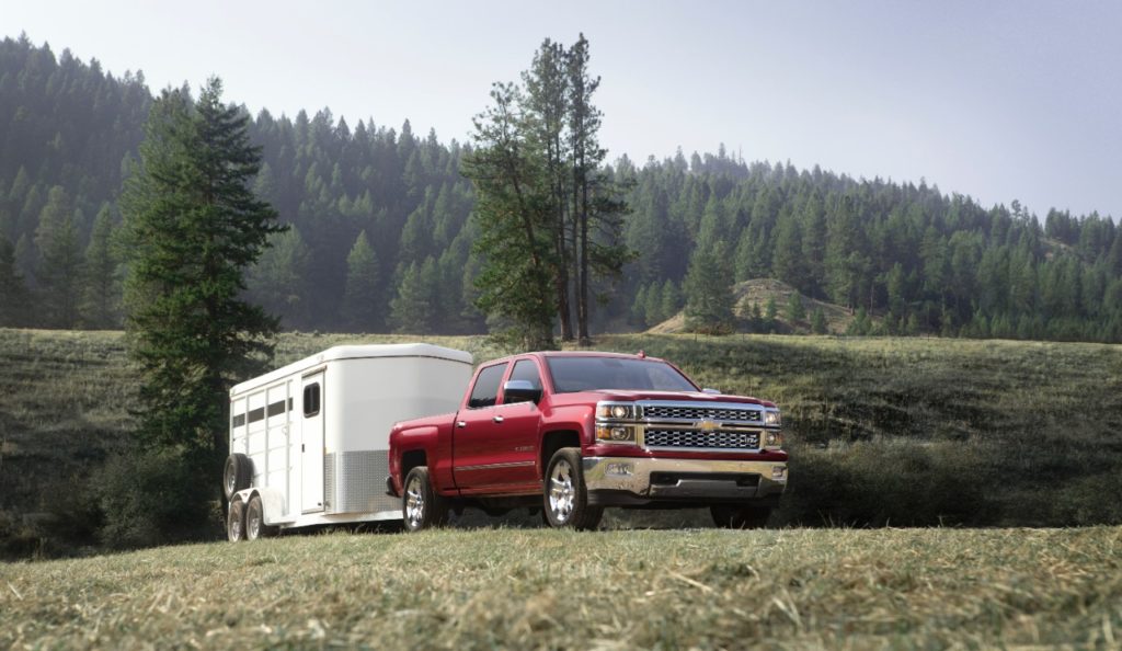 2015 Chevrolet Silverado towing