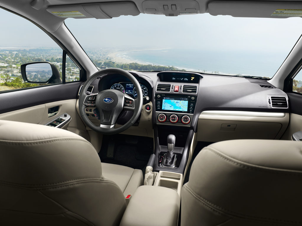 2016 Subaru Impreza interior