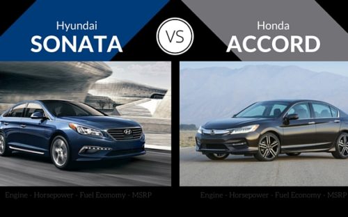 2016 hyundai sonata vs honda accord