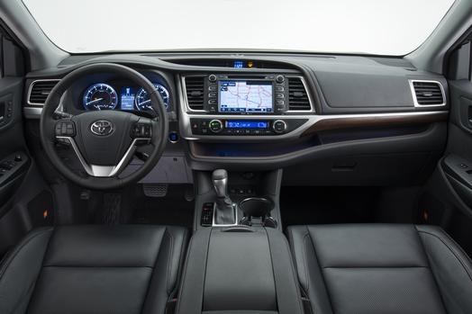 2016 toyota highlander interior