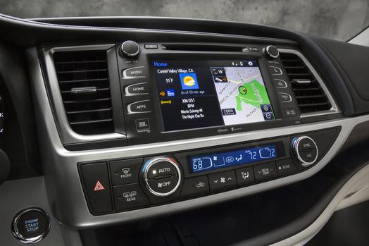 2016 toyota highlander tech