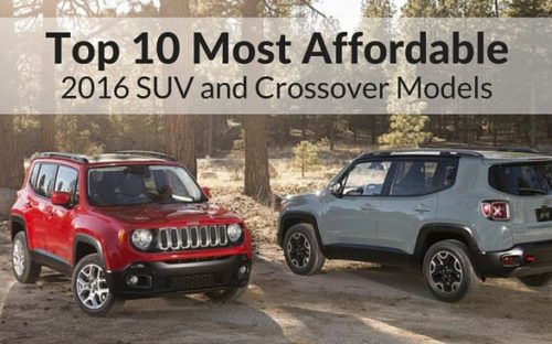 afforadble 2016 SUV