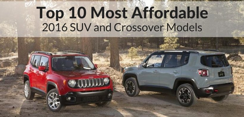 afforadble 2016 SUV