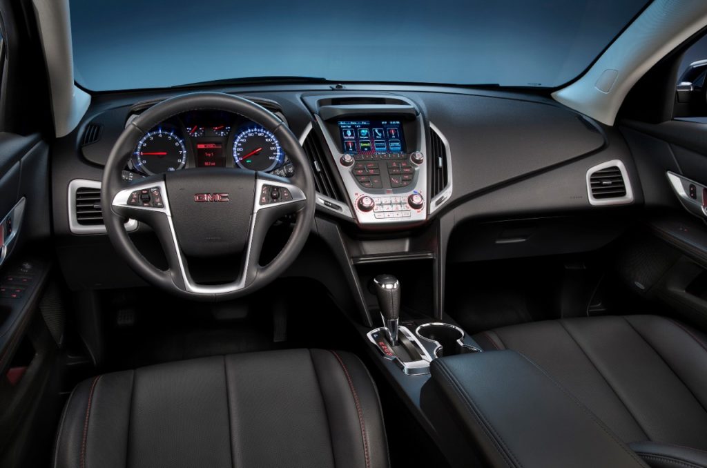2016 GMC Terrain interior