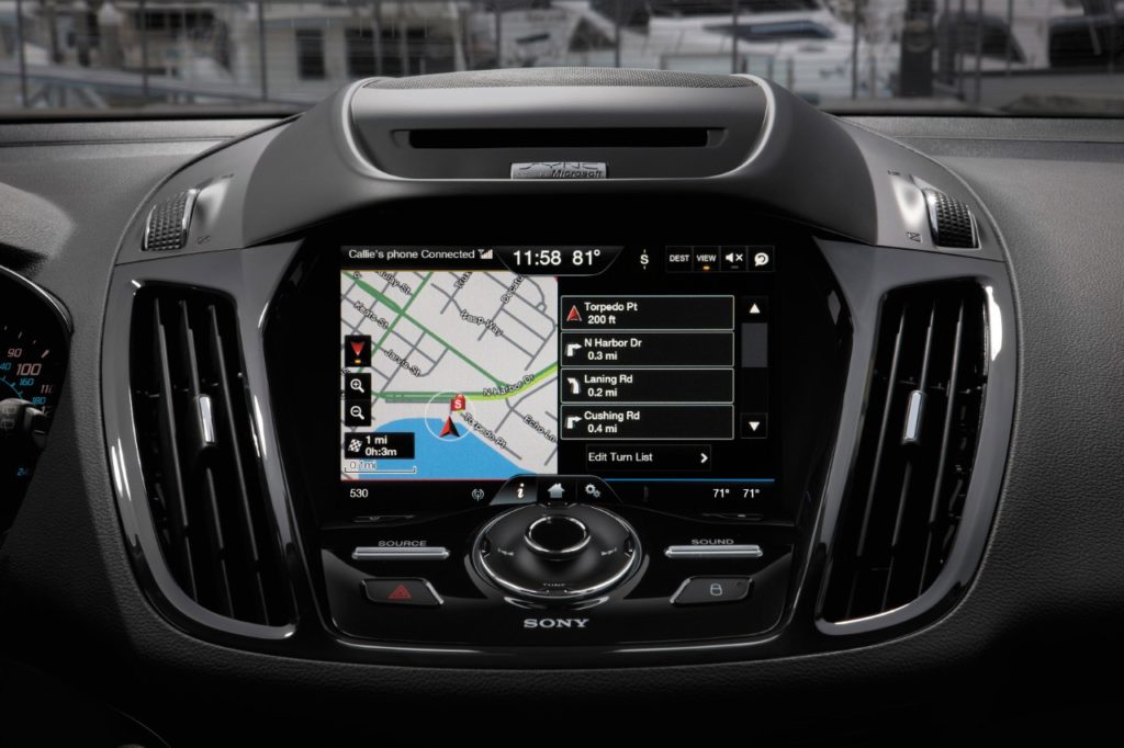 Ford Escape navigation