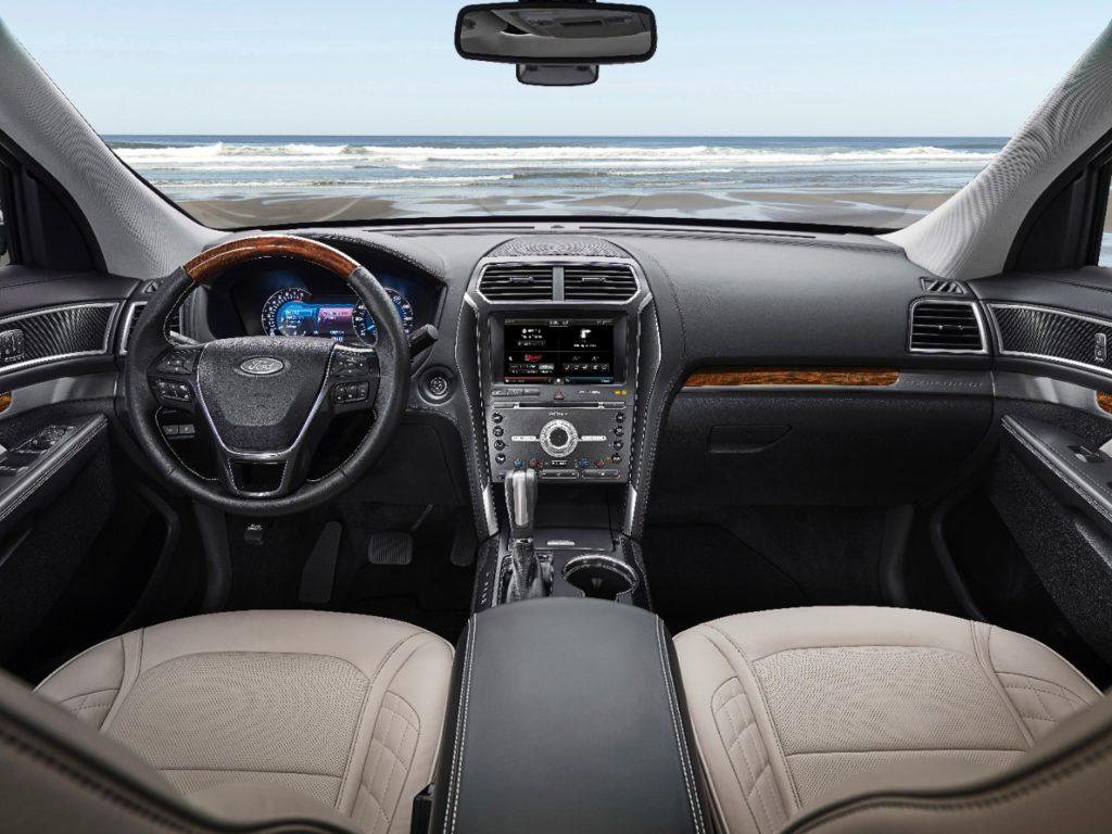 2016 Ford Explorer interior