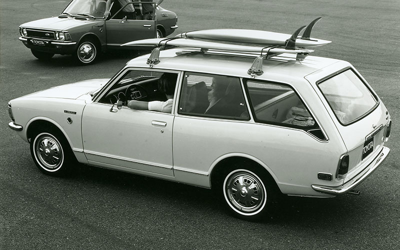 1972 Toyota Corolla wagon - pressroom.toyota.com