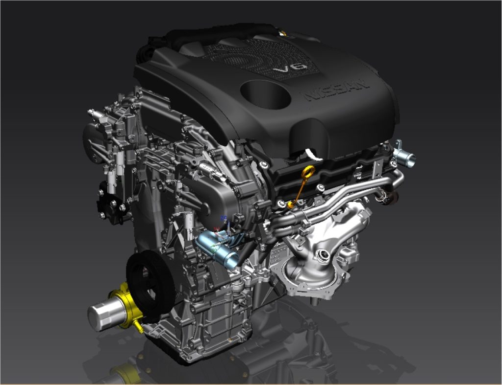 2016 Nissan maxima engine