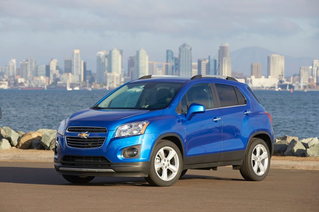 2016 Chevy Trax crossovers under $20,000