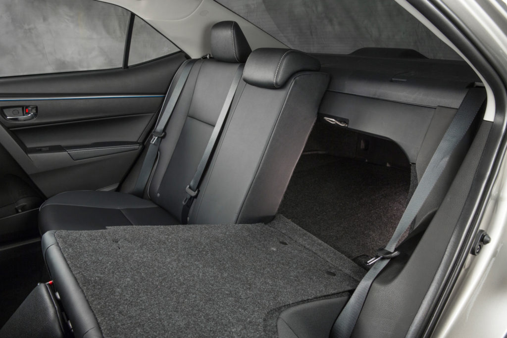 2016 Corolla storage