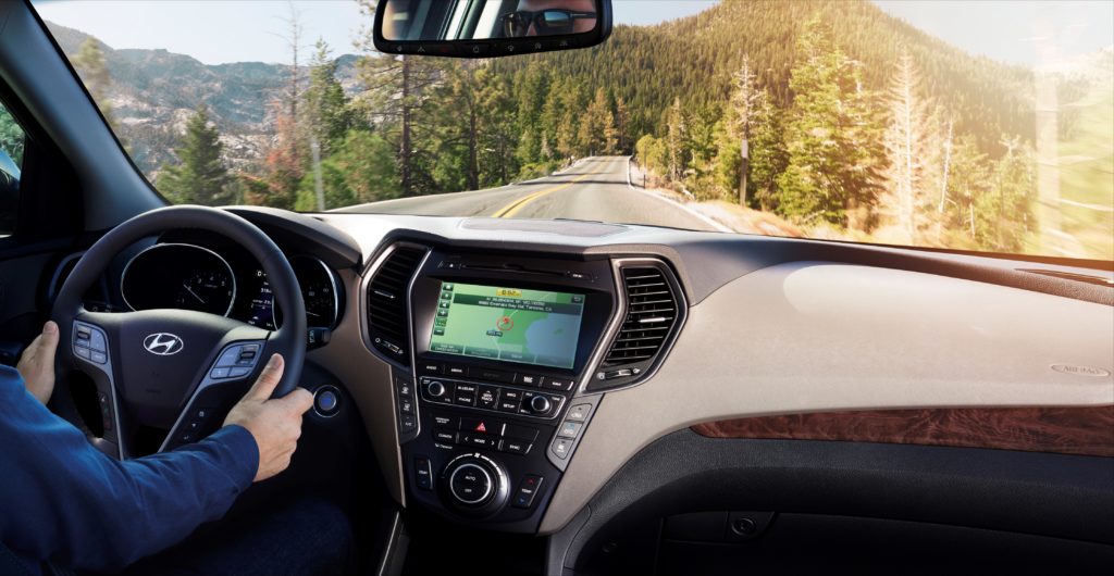  2017 Hyundai Santa Fe Interior