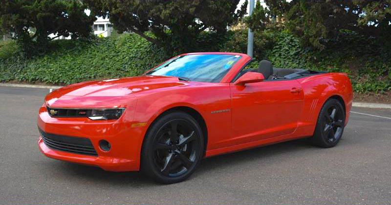 2015 Chevrolet Camaro convertible