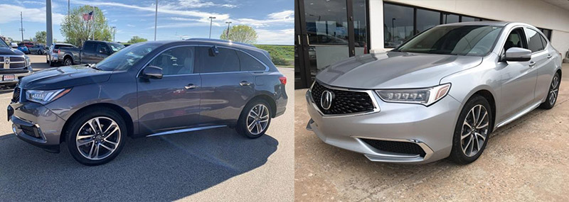 2018 Acura MDX and TLX