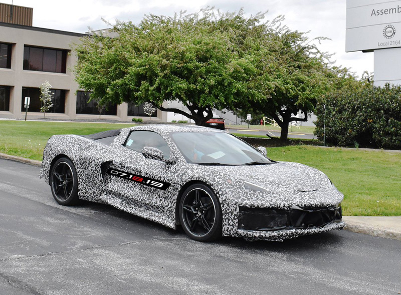 C8 Corvette Undercover