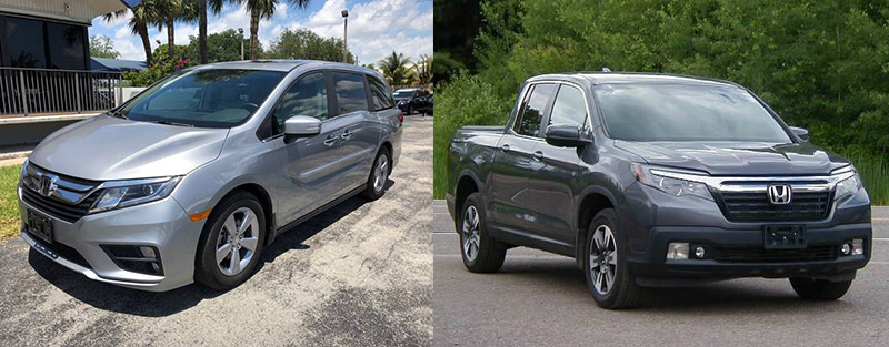 2018 Honda Odyssey & Ridgeline