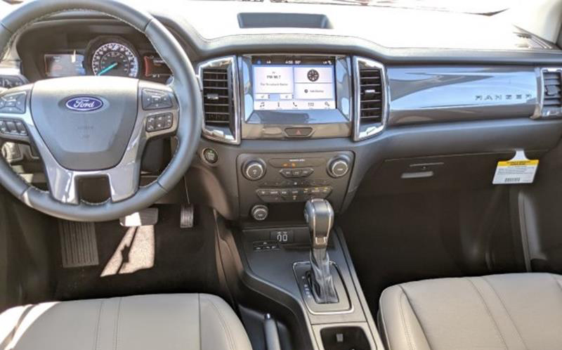 2019 Ford Ranger interior