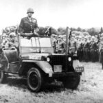 General Patton on a War Eagle Jeep - University of Auburn Digital Collection