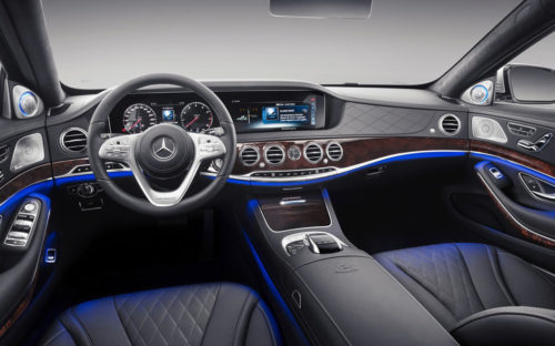 Mercedes Benz S Class Burmester sound system