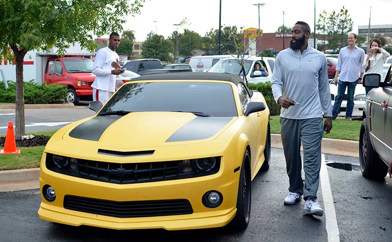 James Harden's Dodge Camaro James Harden's Dodge Camaro