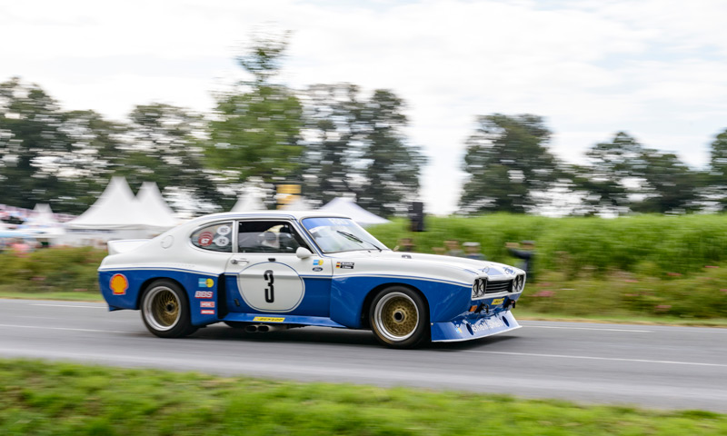 1970s Ford Capri RS rally car