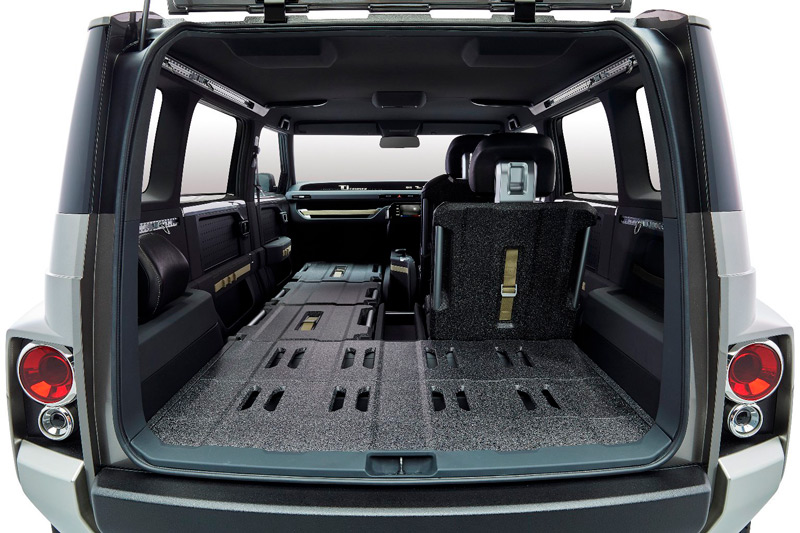 2020 Toyota TJ Cruiser cargo space