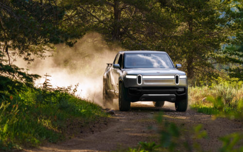 Rivian electric truck