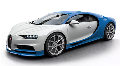 Parked Bugatti