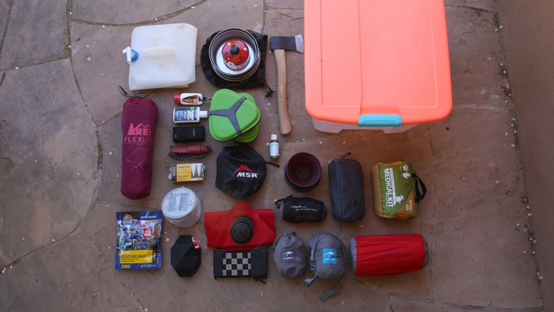 car camping box