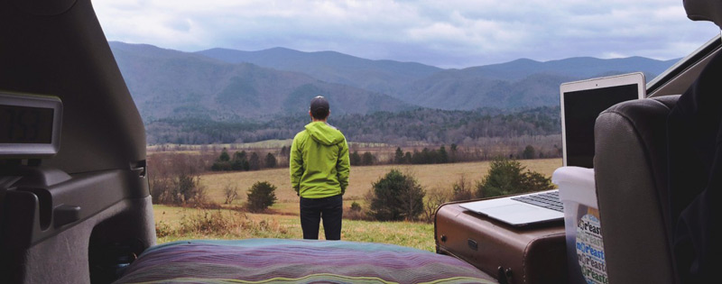 car camping in Hotel Prius