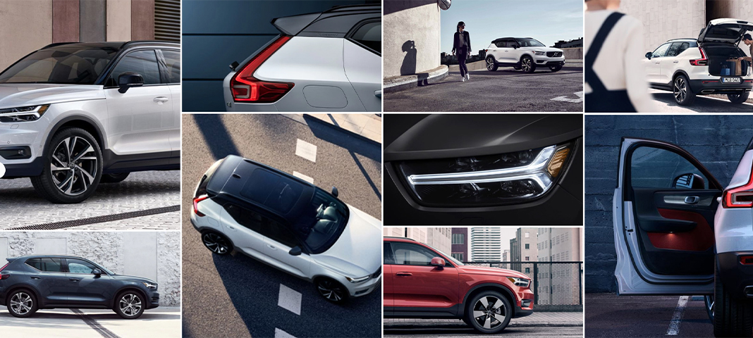 Collage of XC40