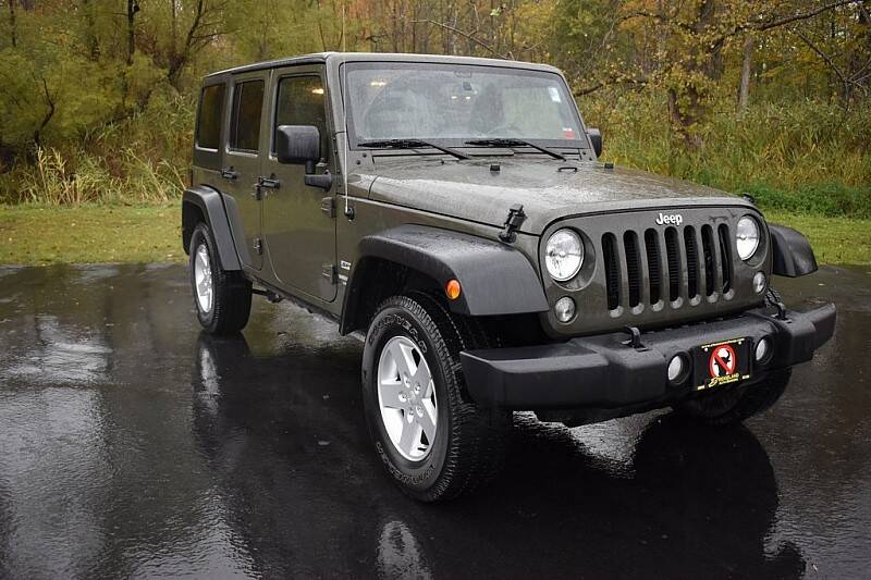 2016 Wrangler Unlimited Parked