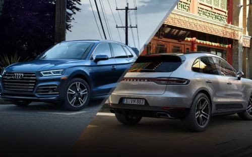 Audi Q5 versus Porsche Macan