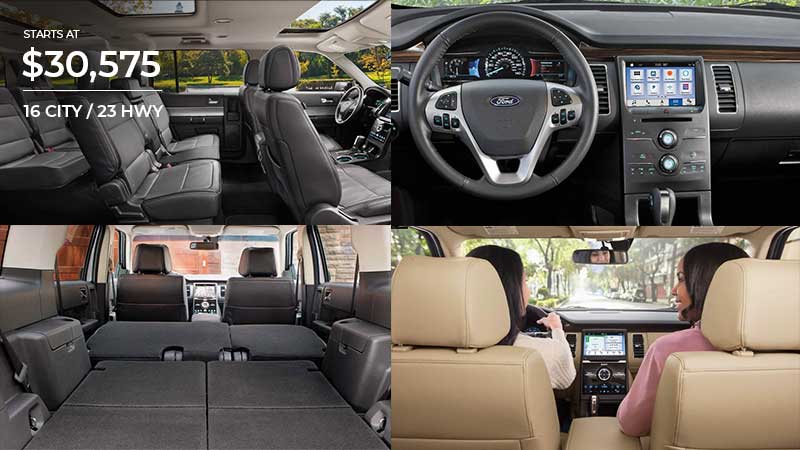 interior images of Ford Flex