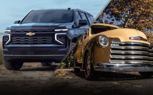 2025 & 1949 Chevrolet Suburbans - chevrolet.com, carsforsale.com