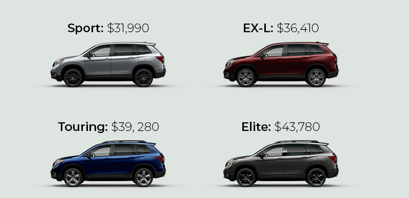 Honda Passport Trime Lines